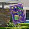 Mardi Gras Drums and Masks Outdoor House Flag 40" x 28"